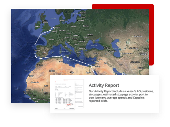 monitor vessel activity