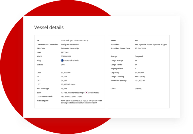 understand newbuild vessel specifications